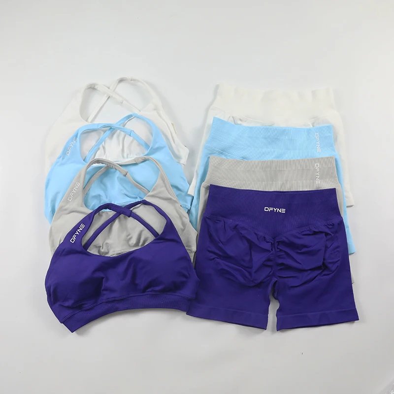 One-Shoulder Workout Shorts