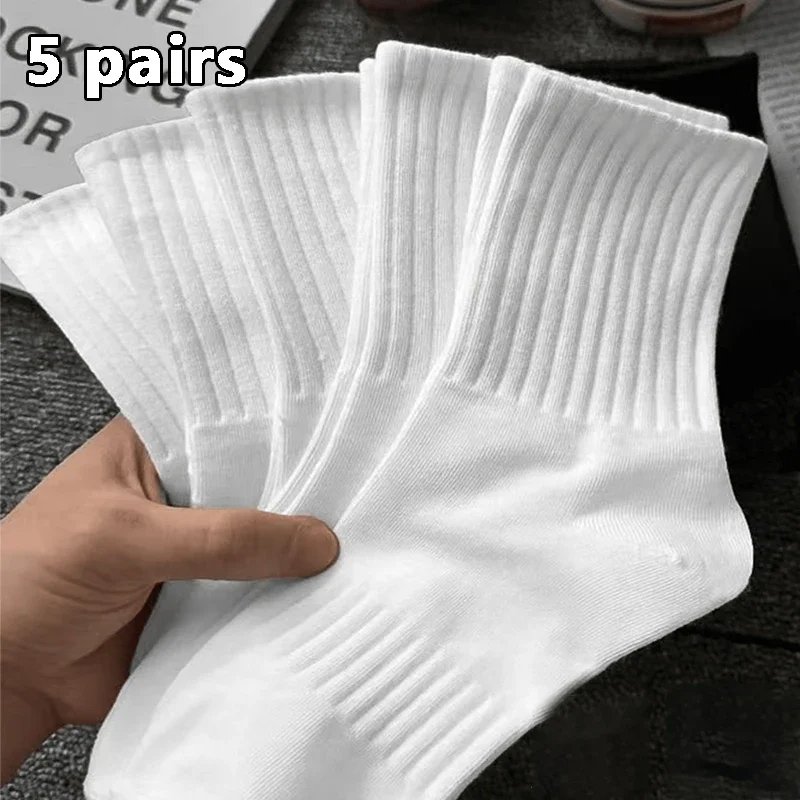 Autumn and Winter Man Mid Length Socks