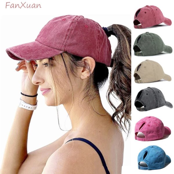 Vintage Cotton Ponycap