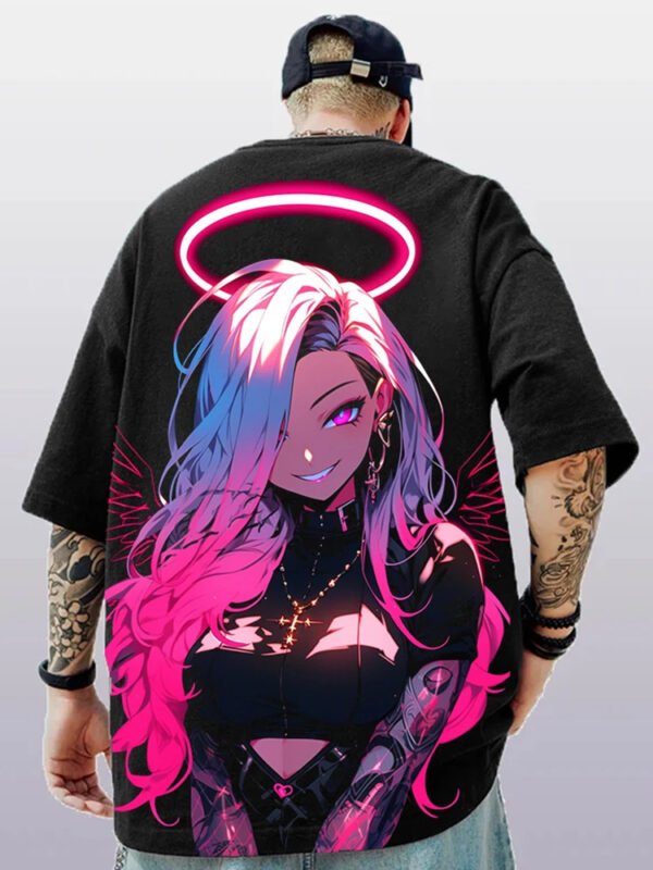 Lead Fashion Anime Sublimation Men T-shirts