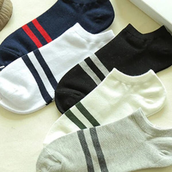 Men's Parallel Bars Boat Socks - Image 2