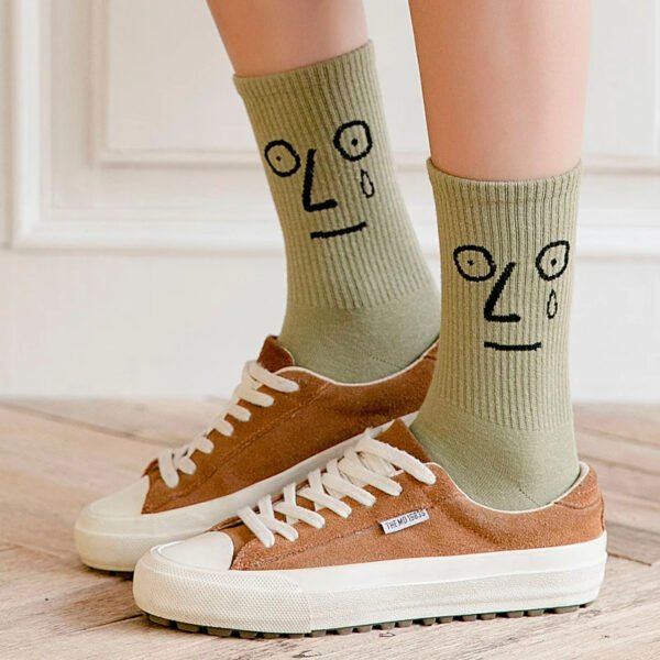 Men Colorful Art Socks - Image 2
