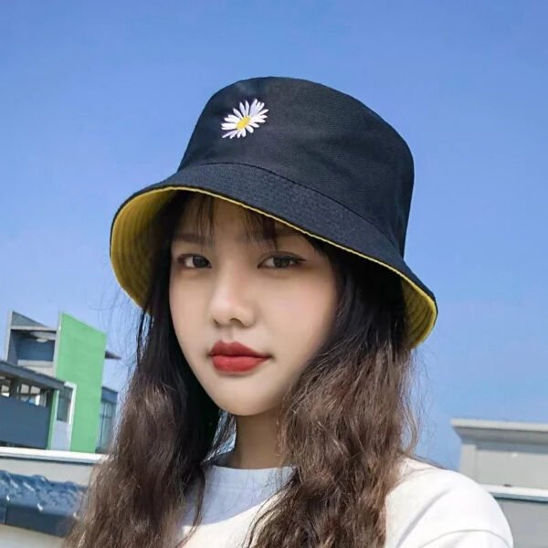 Embroidered Bucket Hat - Image 2