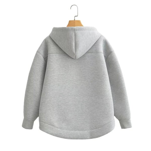 Oversize Zipper Hoodie - Image 2