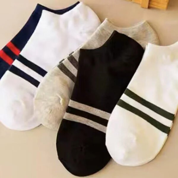 Men's Parallel Bars Boat Socks - Image 3