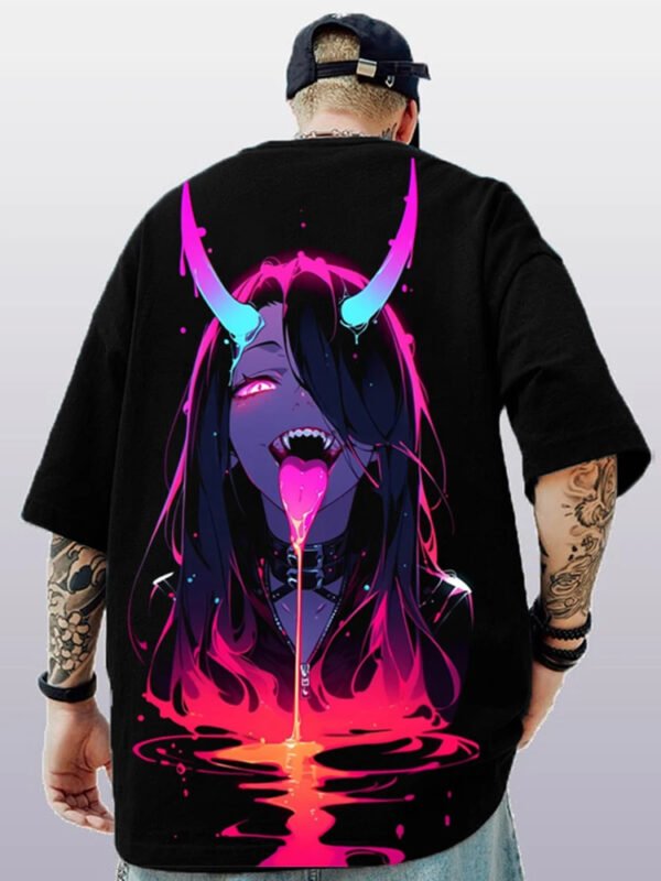 Lead Fashion Anime Sublimation Men T-shirts - Image 3