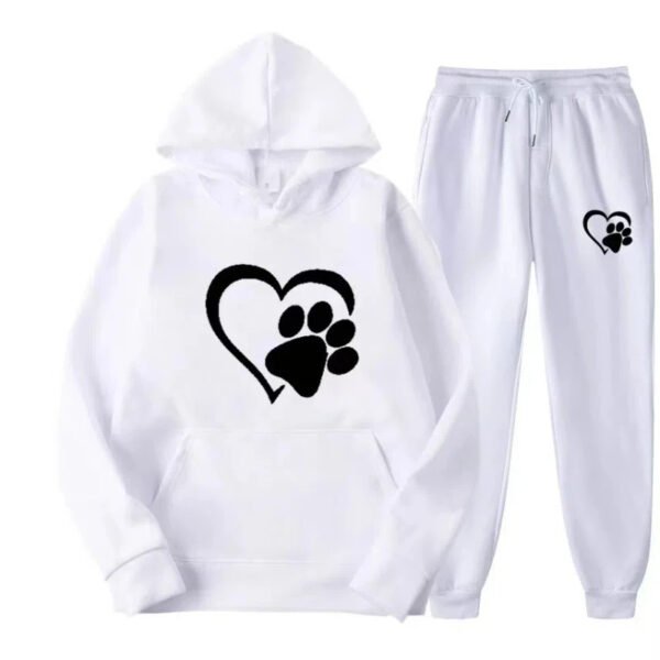 Hot selling men's and women's fashionable hoodie set - Image 4