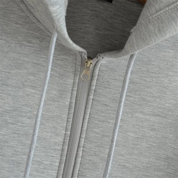 Oversize Zipper Hoodie - Image 4