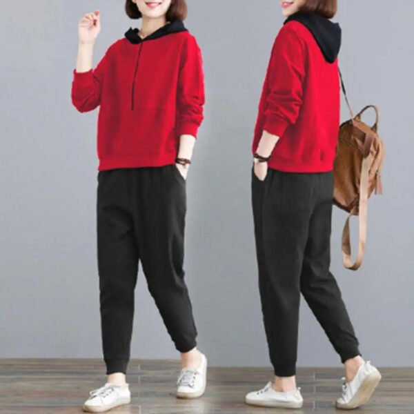 Korean Style Women Tracksuit - Image 4