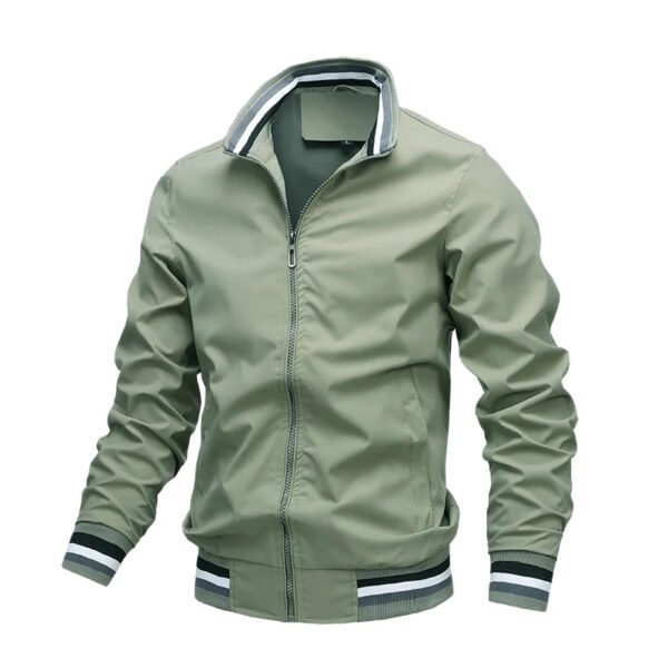 Casual Bomber Jacket - Image 5