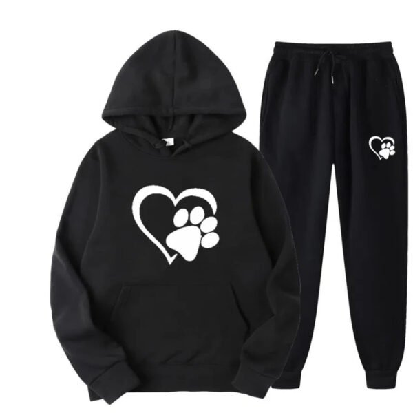 Hot selling men's and women's fashionable hoodie set - Image 5