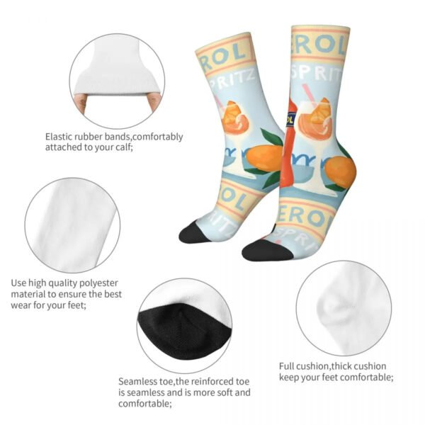 Wine Pattern Socks - Image 2