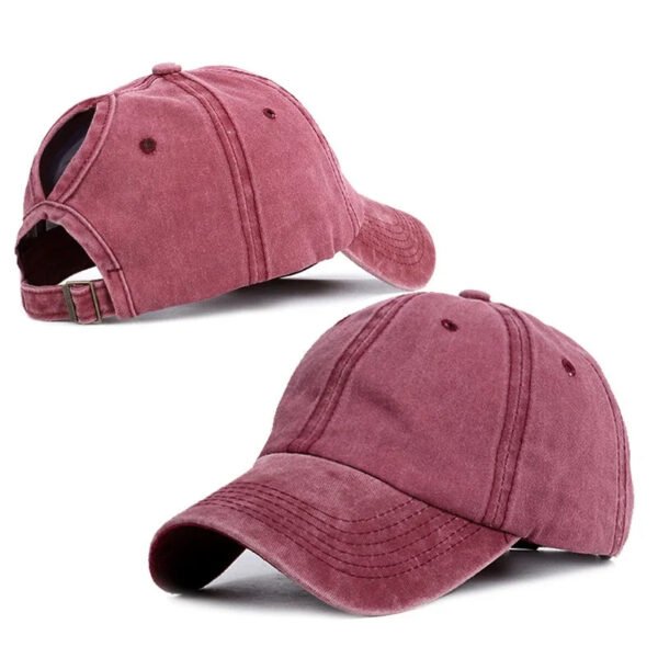 Vintage Cotton Ponycap - Image 6
