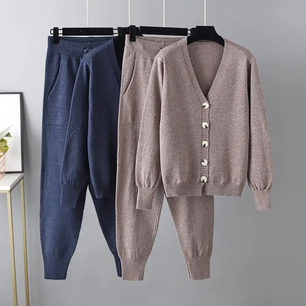 Women Knitted Tracksuit
