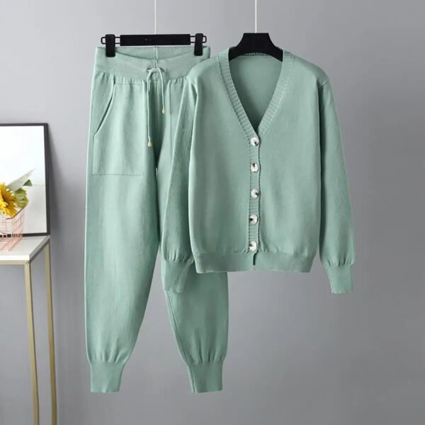Women Knitted Tracksuit - Image 3