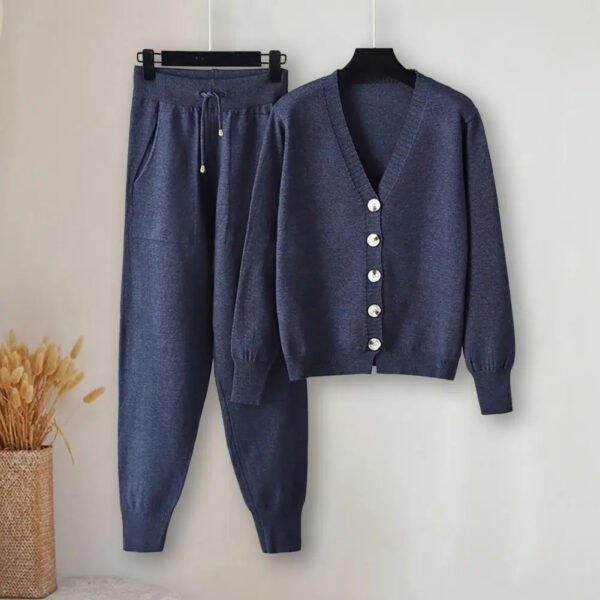 Women Knitted Tracksuit - Image 4