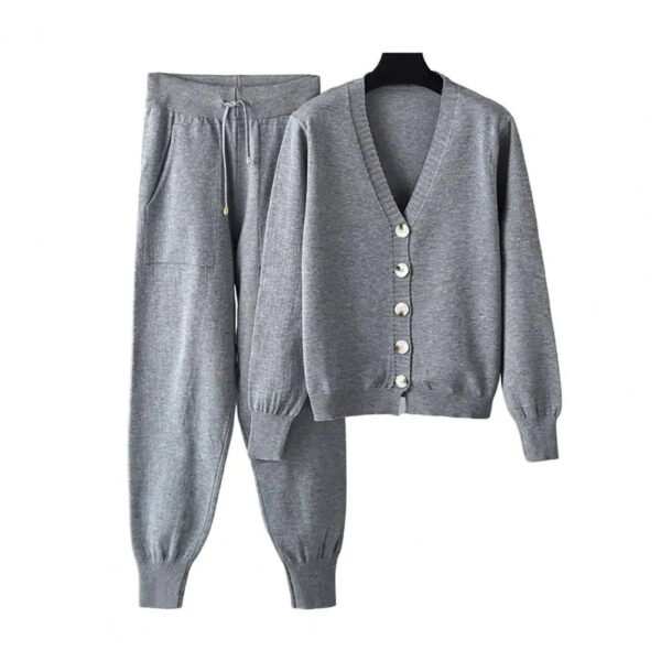 Women Knitted Tracksuit - Image 5